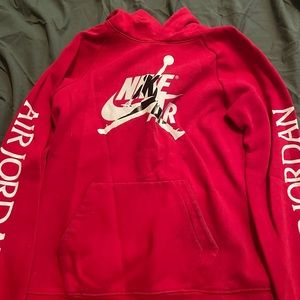 Red Nike Hoodie